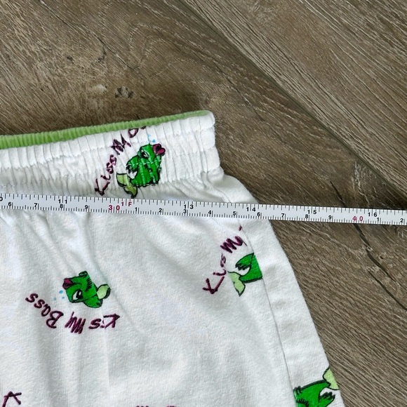 Natural Reflections Kiss My Bass Adult M Y2K Sleepwear Boxer‎ Shorts Fishing OS - Picture 4 of 6